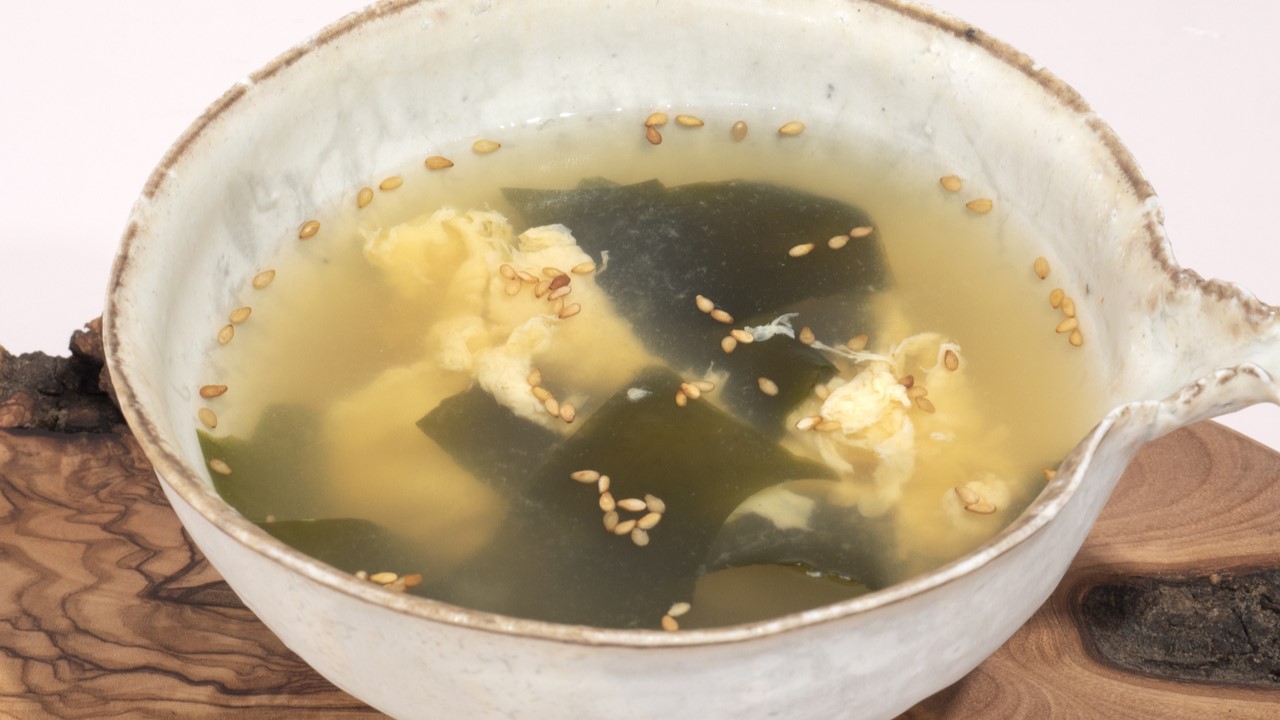 【腸活スープ】わかめの塩麹スープのレシピ