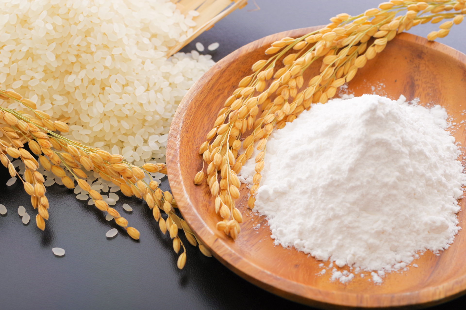 小麦粉→米粉のものへ